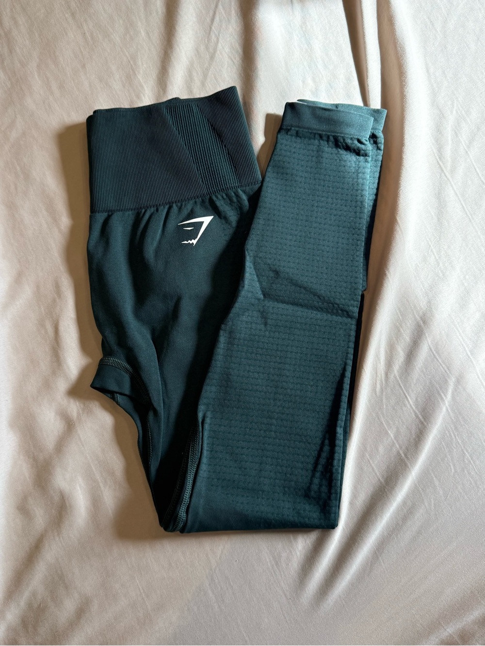 Gymshark High-Waist Leggings - Deep Teal